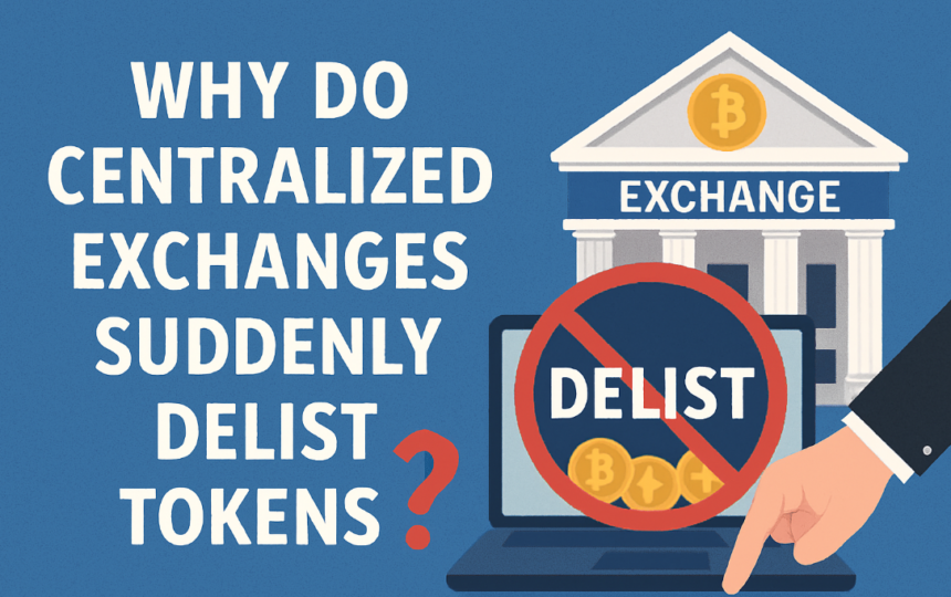Why Do Centralized Exchanges Suddenly Delist Tokens?