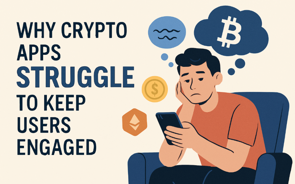 Why Crypto Apps Struggle to Keep Users Engaged