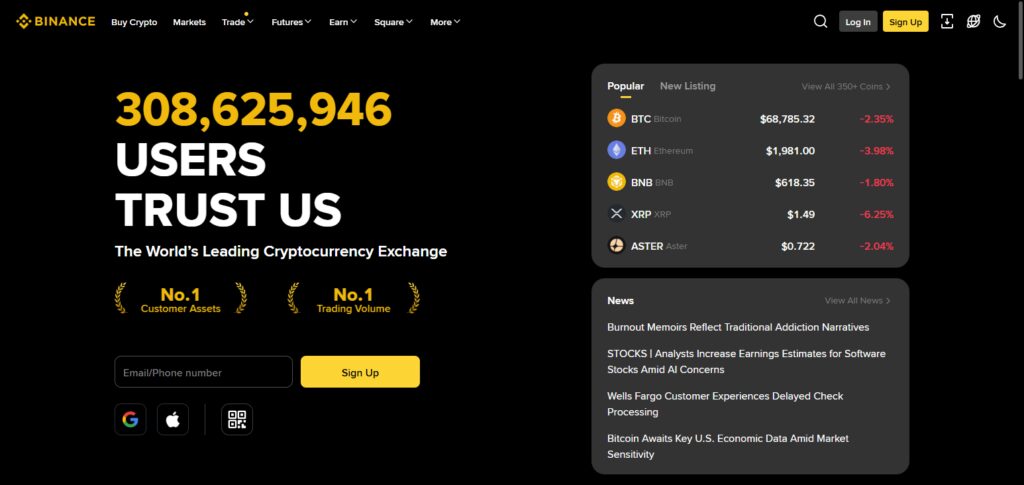 Binance Canada (restricted)