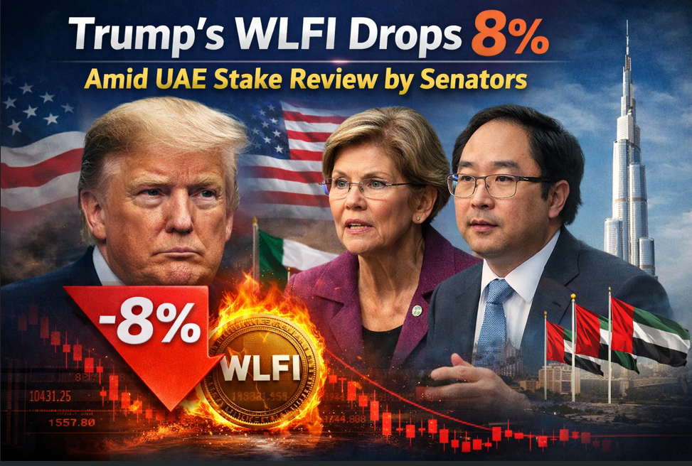 WLFI Token Falls 8% as Senators Request Probe Into UAE Stake in World Liberty