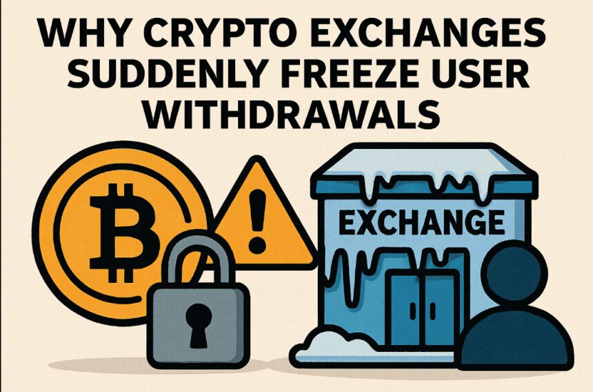 Why Crypto Exchanges Suddenly Freeze User Withdrawals