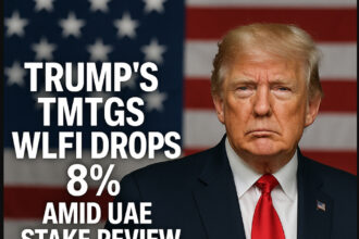 Trump’s WLFI Drops 8% Amid UAE Stake Review by Senators
