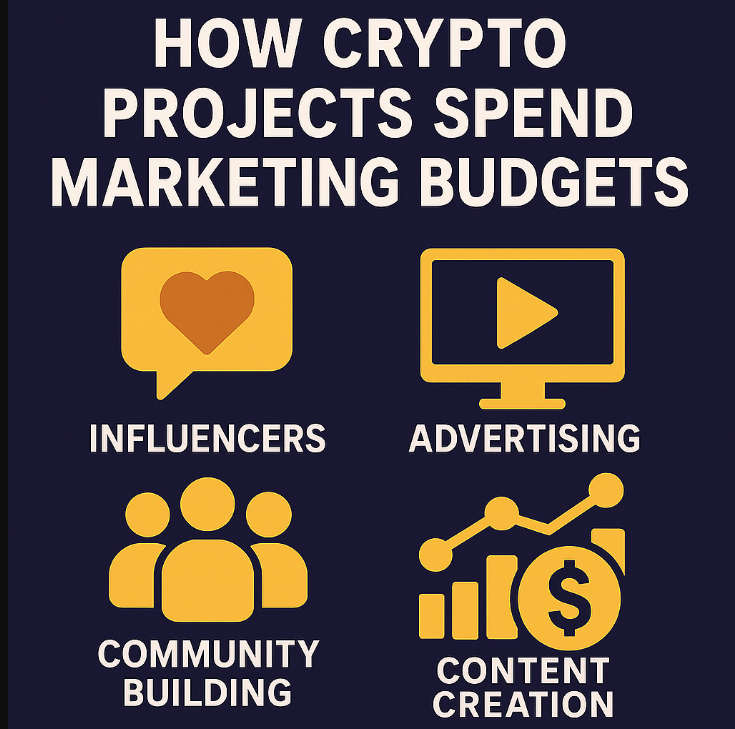 How Crypto Projects Spend Marketing Budgets