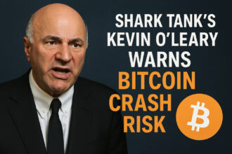 Shark Tank’s Kevin O’Leary Warns Bitcoin Crash Risk