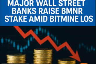 Major Wall Street Banks Raise BMNR Stake Amid BitMine Loss
