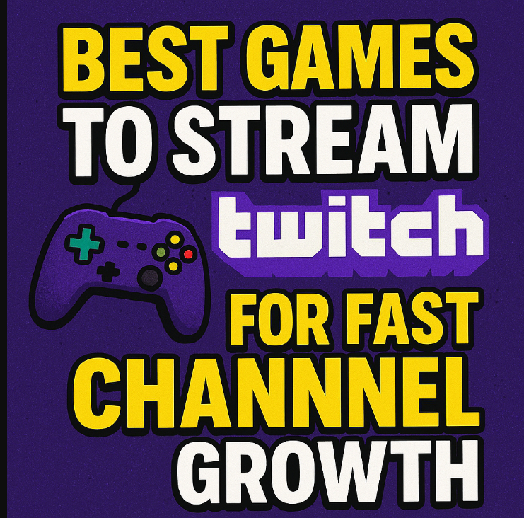 10 Best Games to Stream on Twitch for Fast Channel Growth