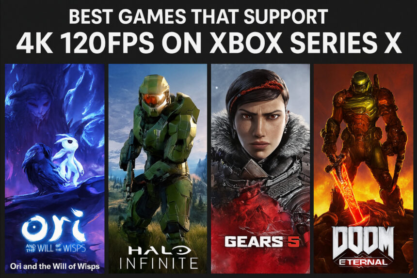 10 Best Games That Support 4K 120FPS on Xbox Series X