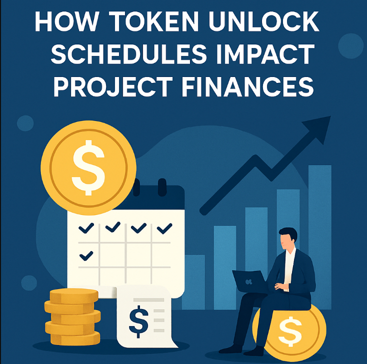 How Token Unlock Schedules impact Project finances