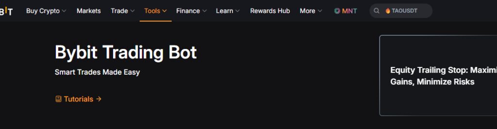 10 AI Crypto Trading Bots That Adapt to Market Conditions (2026) 7 . Bybit AI Trading Bot