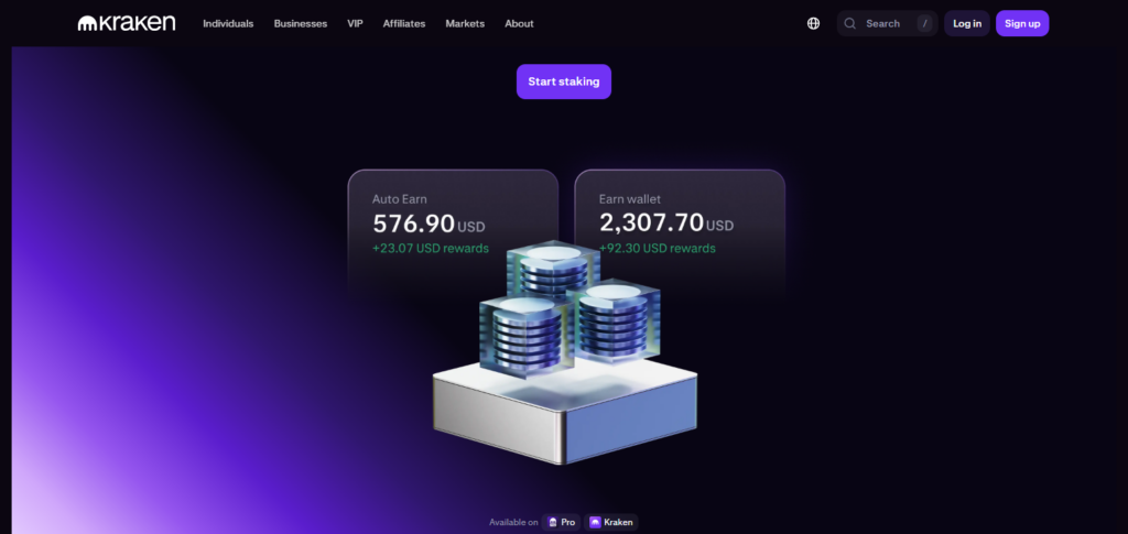 Kraken Staking
