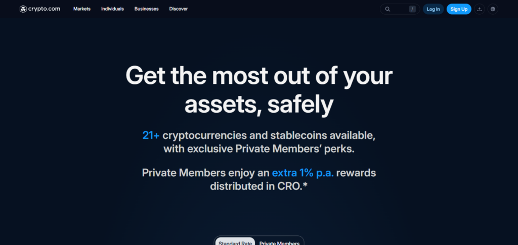 Crypto.com Earn