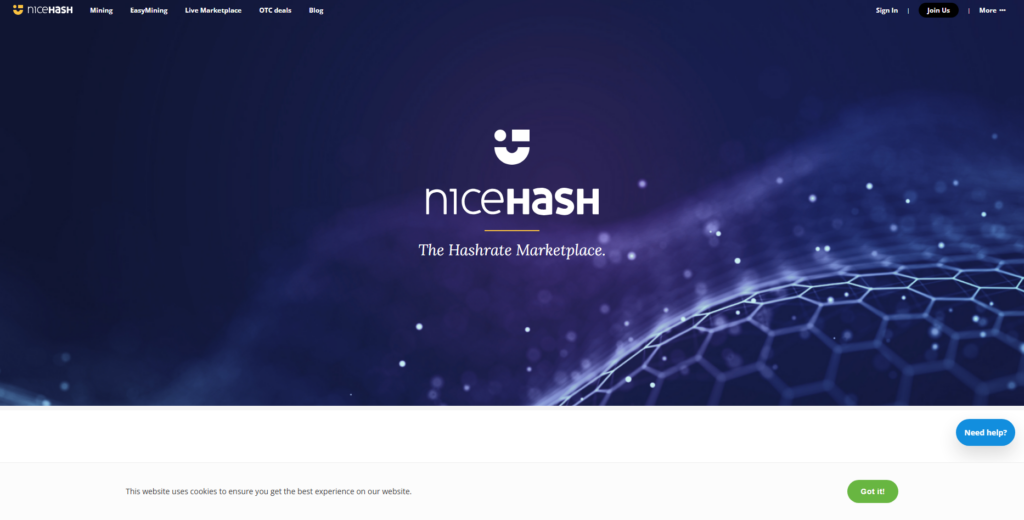 NiceHash – Mining Application + Marketplace