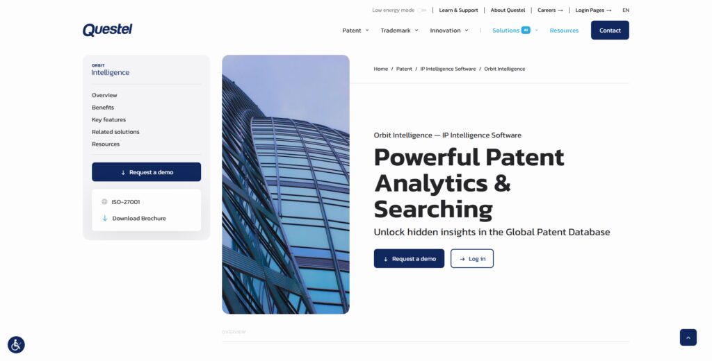 Questel Orbit Intelligence
