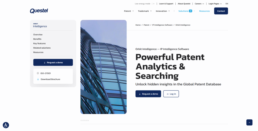 10 Best Patent Monitoring Services for 2026 | Stay Ahead 4 Questel Orbit Intelligence