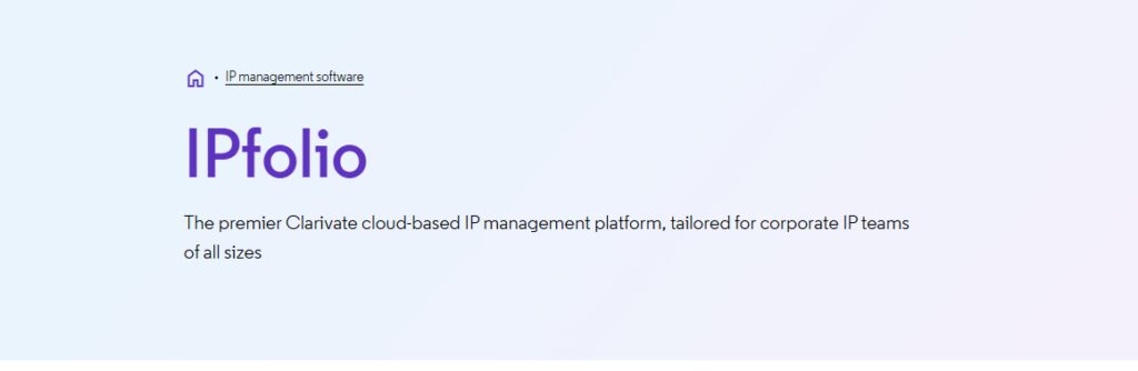 IPfolio
