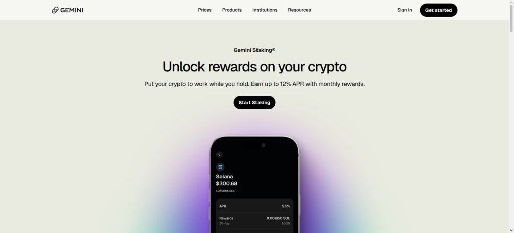 Gemini Earn