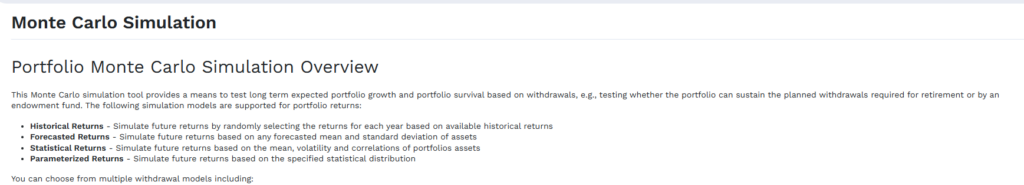 Monte Carlo + AI Simulation Tools