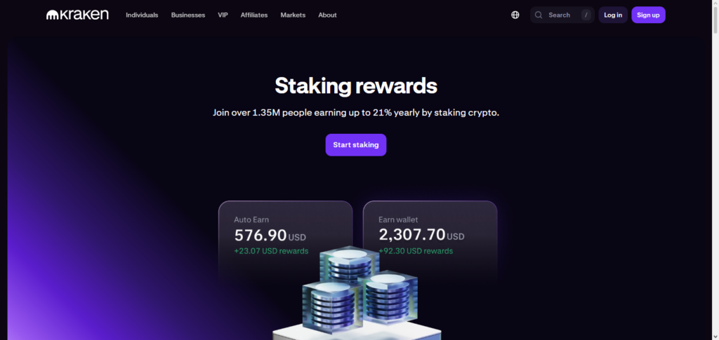Kraken Staking