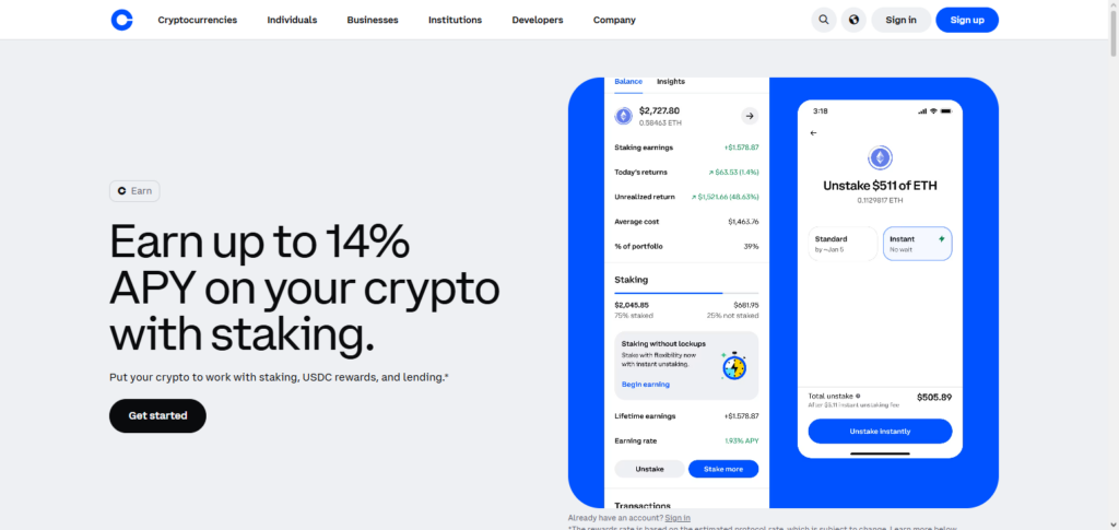 10 Easy-to-Use Crypto Income Tools for Beginners 3 Coinbase Earn