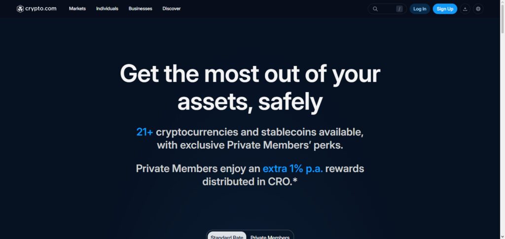 Crypto.com Earn