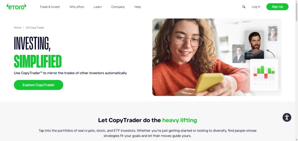 eToro Crypto CopyTrading