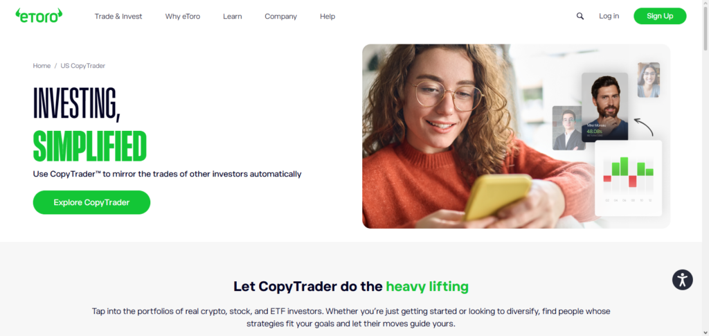 10 Easy-to-Use Crypto Income Tools for Beginners 9 eToro Crypto CopyTrading