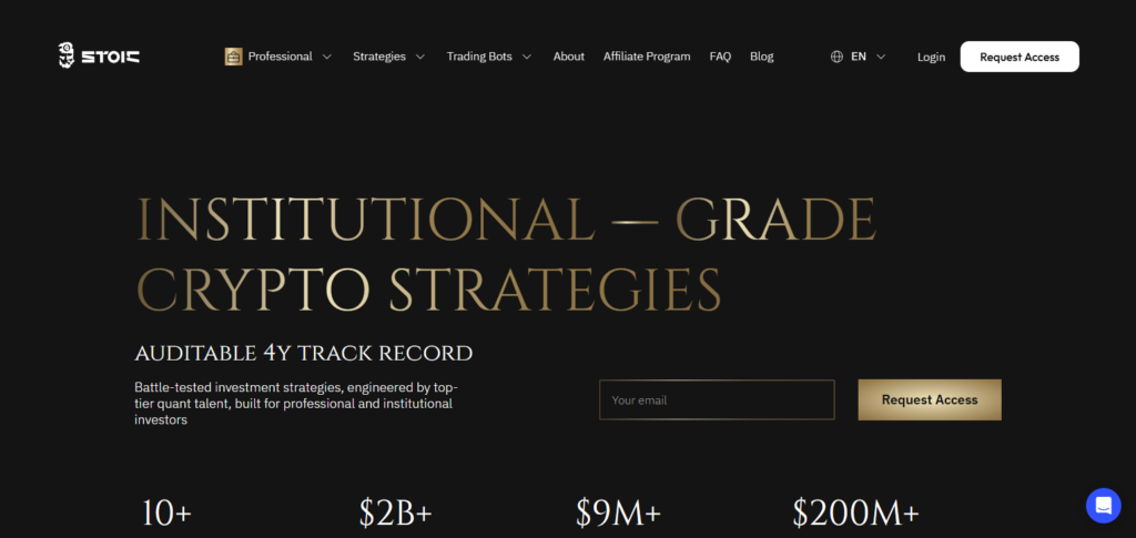 10 Best AI Portfolio Management Tools for Crypto Investors 6 Stoic.ai