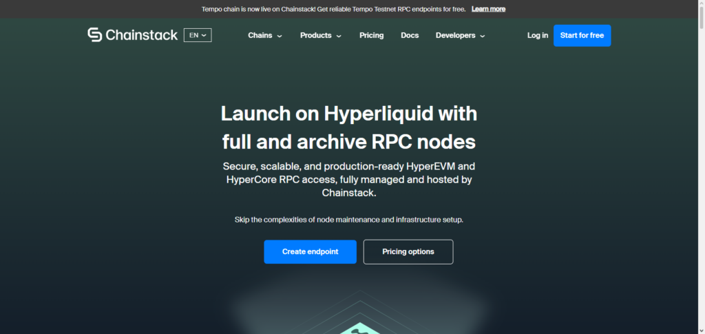 Top 10 Hyperliquid Trading Signals Providers for 2026 2 Chainstack Hyperliquid Nodes