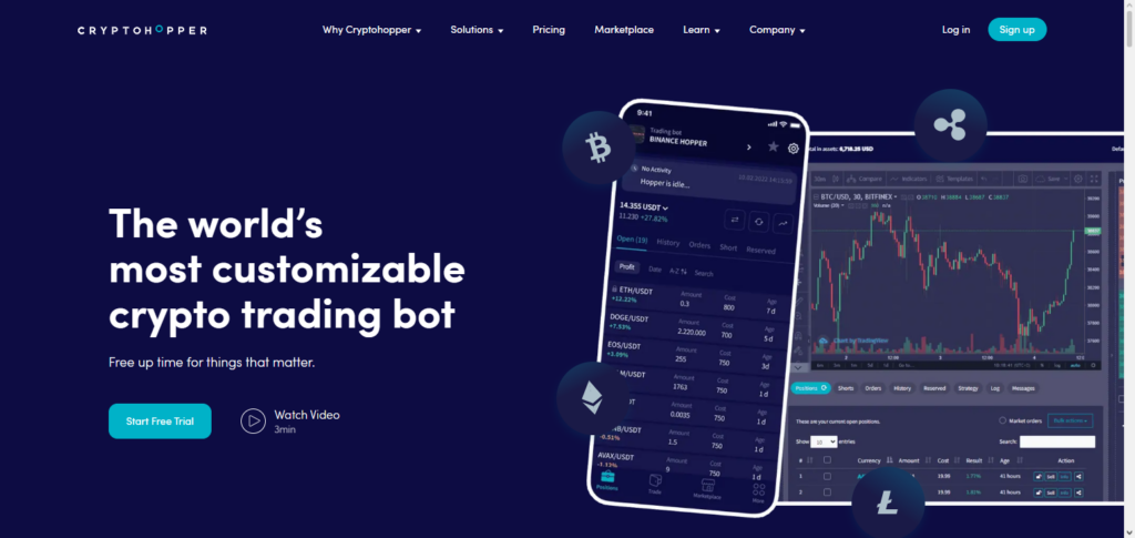 10 AI Tools to Scale Your Crypto Profits Beyond $1,000 9 Cryptohopper Hybrid Bot