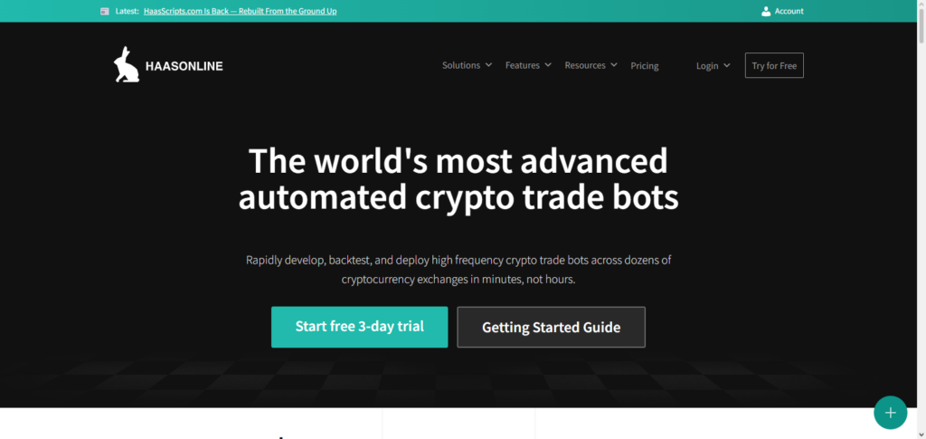10 AI Tools to Scale Your Crypto Profits Beyond $1,000 2 HaasOnline AI Bot