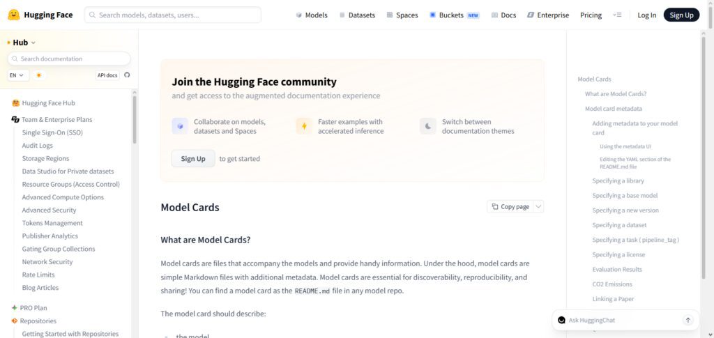 Hugging Face Model Card Validator