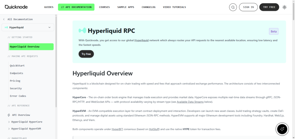 Top 10 Hyperliquid Trading Signals Providers for 2026 11 QuickNode Hyperliquid RPC