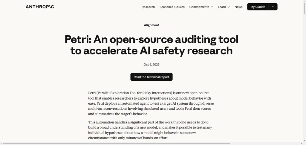 Anthropic AI Safety Checker
