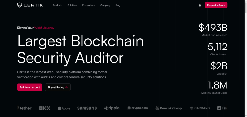 10 Best KYA Tools to Verify AI Bots Easily & Safely 11 Certik AI Audit