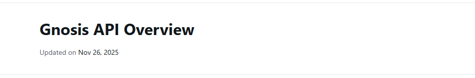 Top 10 Prediction Market APIs for Accurate Forecasting 4 Gnosis API