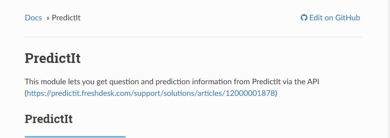 PredictIt API