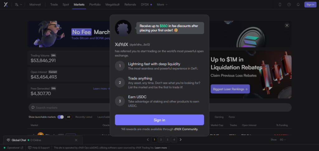 10 Perps Exchanges with the Lowest Fees in April 2026 9 dYdX