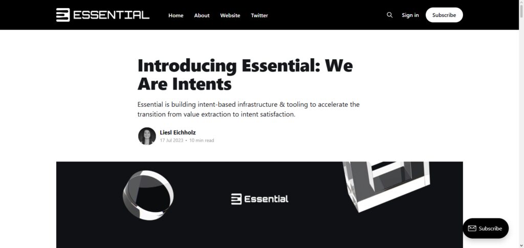 Essential (Intent-Based Infra)
