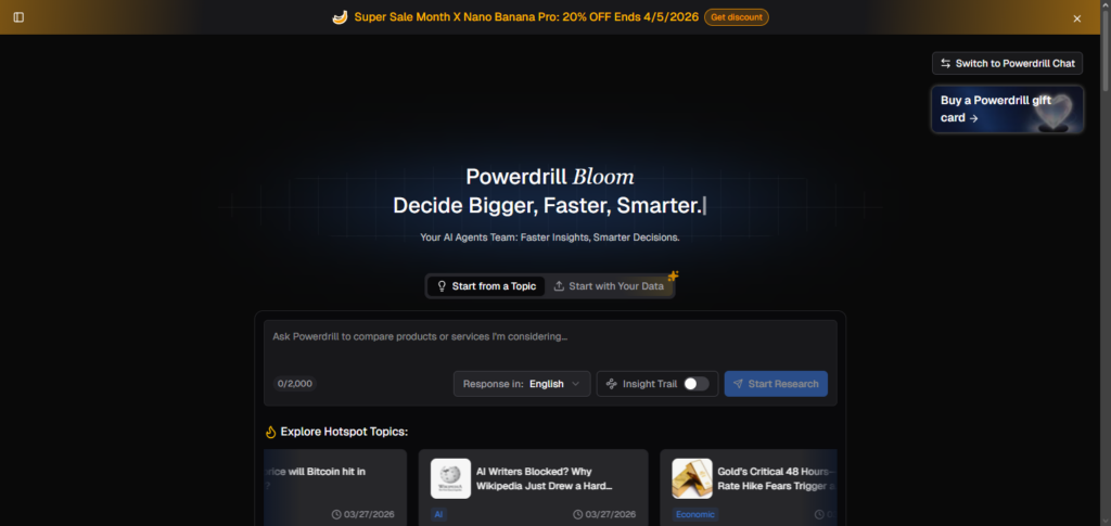 10 AI Tools That Analyze Crypto Data Better Than Humans 2 Powerdrill Bloom