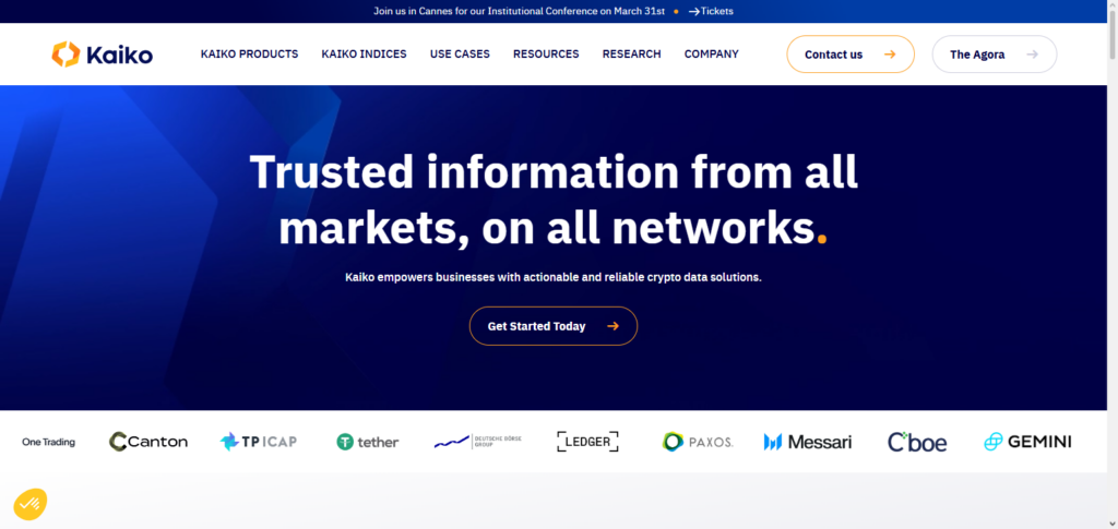 10 AI Tools That Analyze Crypto Data Better Than Humans 6 Kaiko AI Feeds