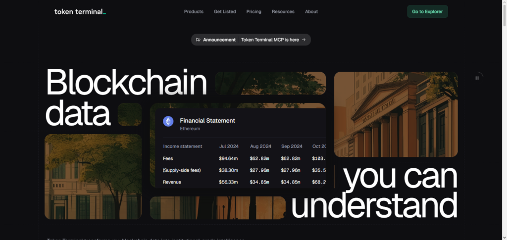 10 Real-Time On-Chain Analytics Tools the Pros Use 10 Token Terminal