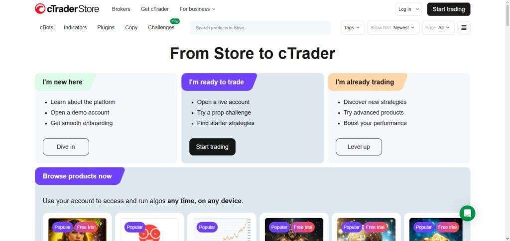 cTrader Automate