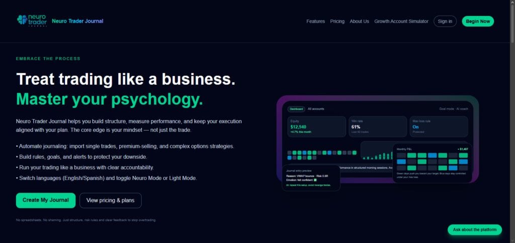 NeuroTrade Journal