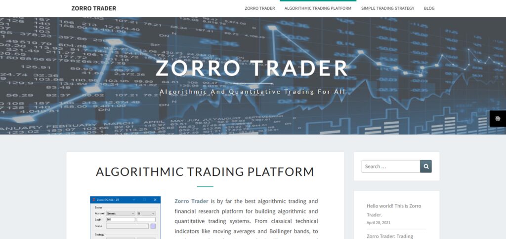 Zorro Trader