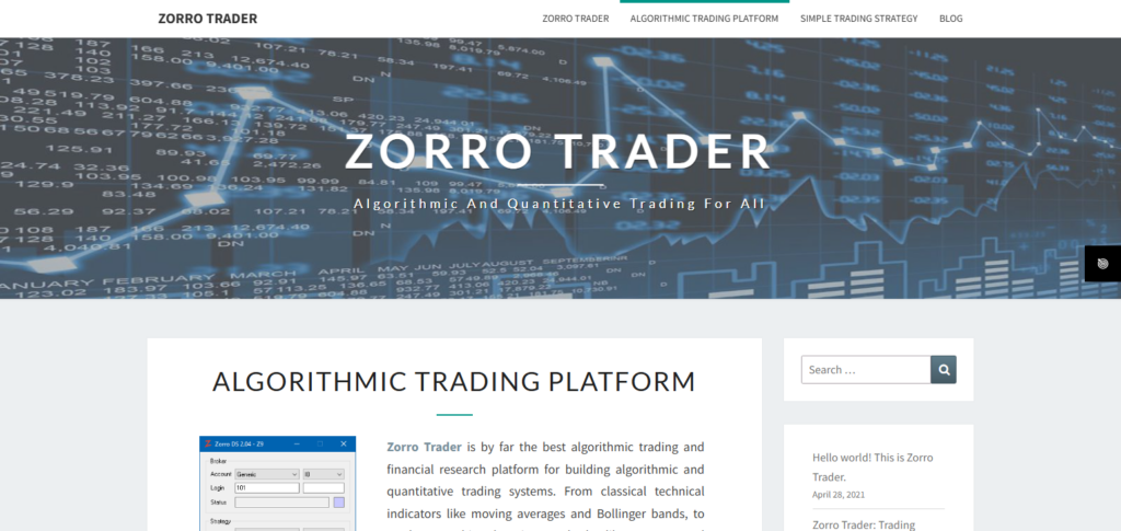  Zorro Trader