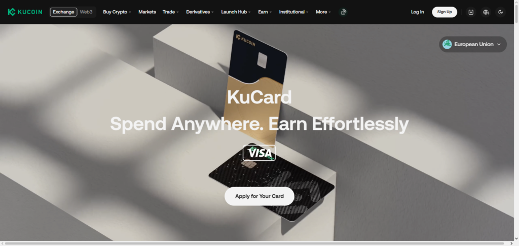 10 Best Tether (USDT) Prepaid Cards in 2026 5 KuCard (KuCoin)