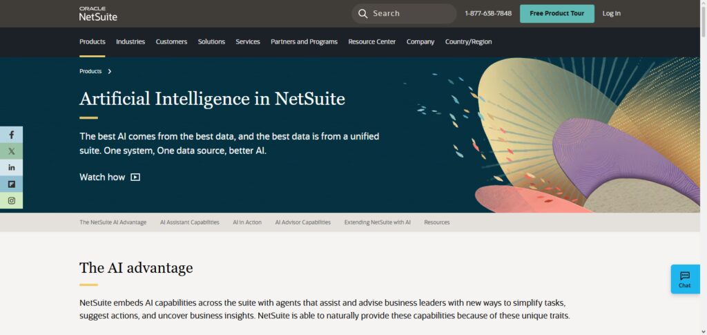 Oracle NetSuite AI