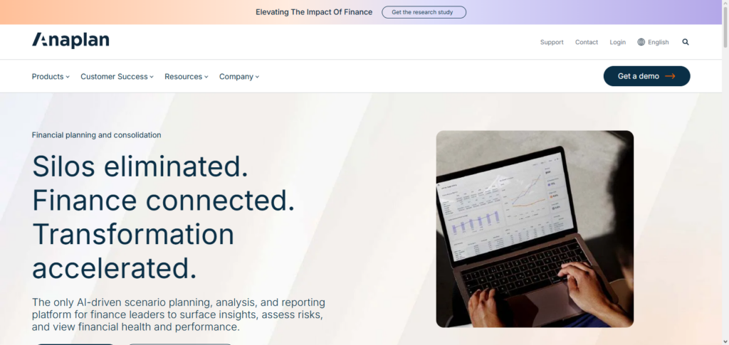 Anaplan AI for Finance