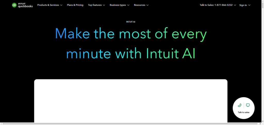 QuickBooks Advanced AI