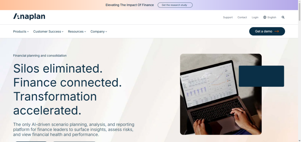 Anaplan AI for Finance